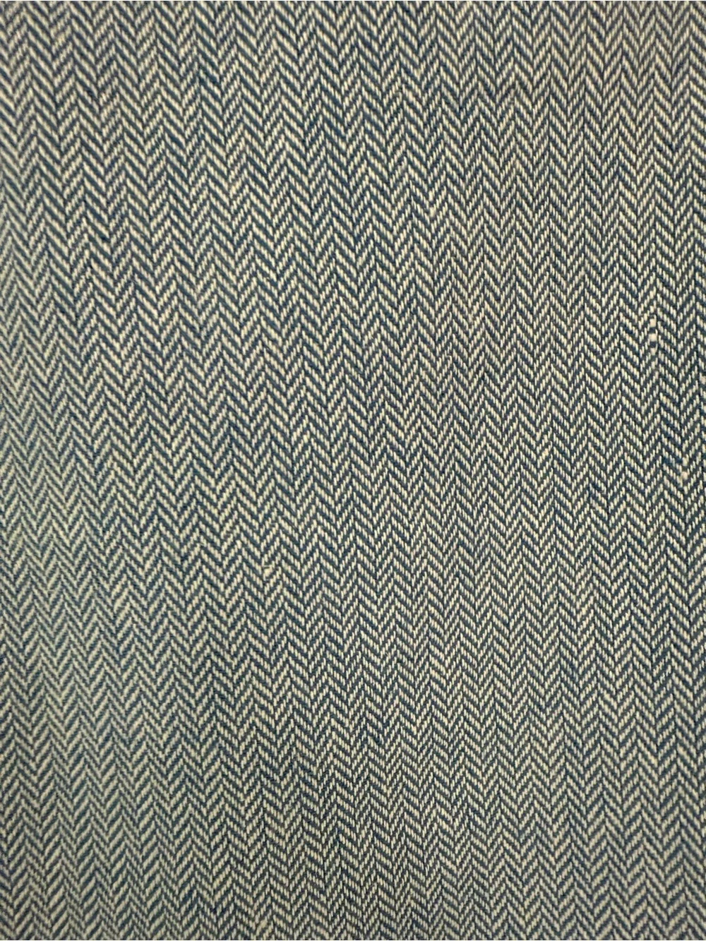 J. Crew Light Blue Herringbone Above Knee Length Pencil Skirt Size 8